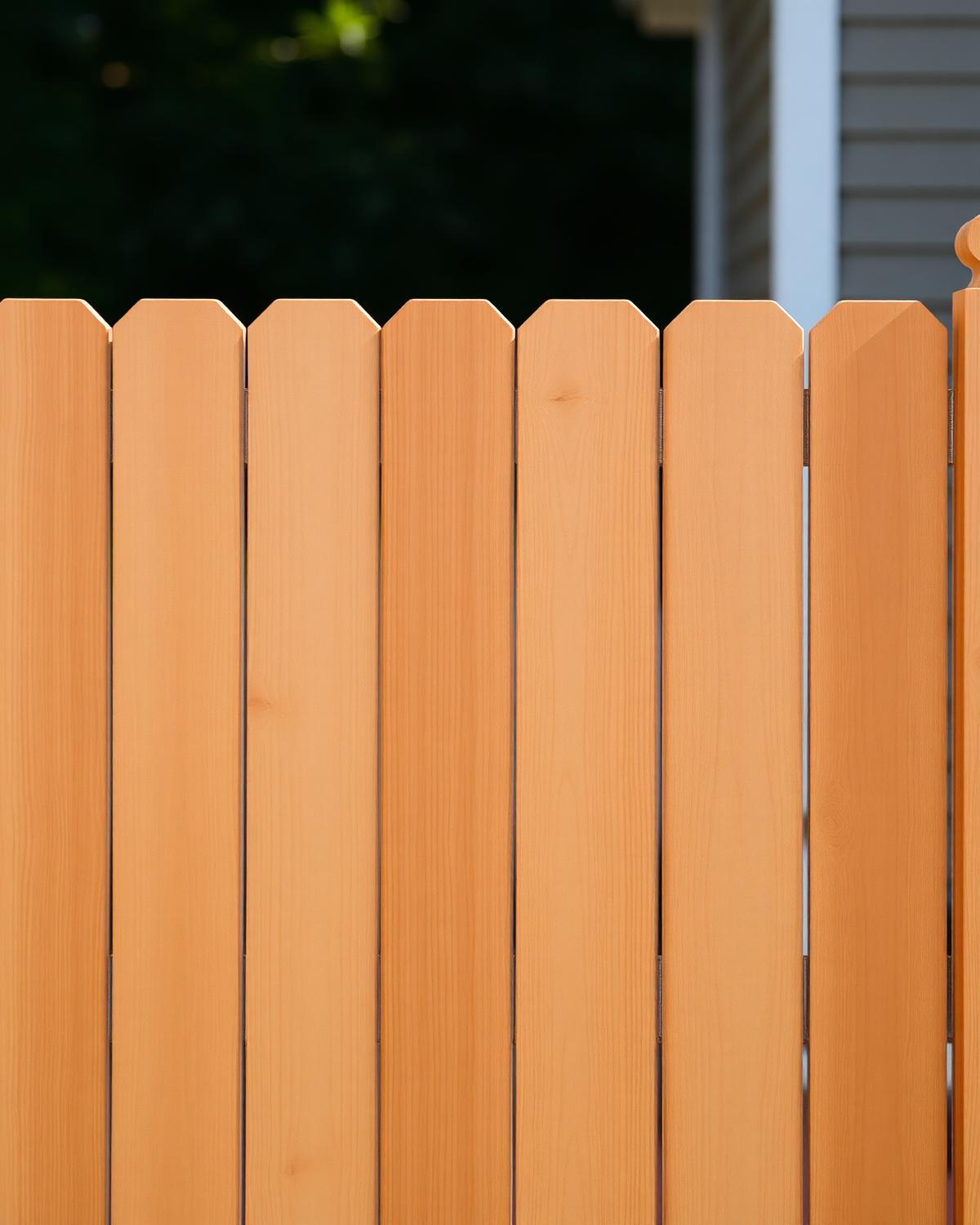 Cedar Fencing - Locally Sourced